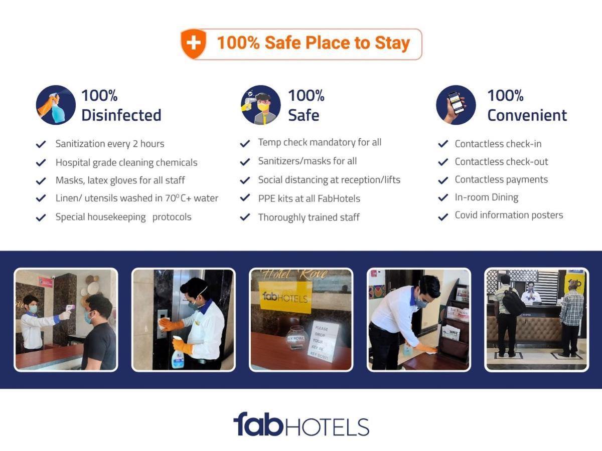 Fabhotel Star Of Taj Restobar Fatehabad Road Agra  Exterior foto